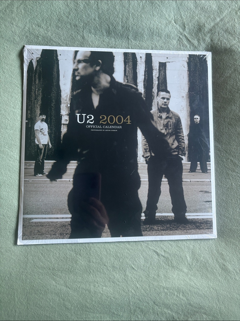2004 Official U2 Calendar - Black & White, unopened!